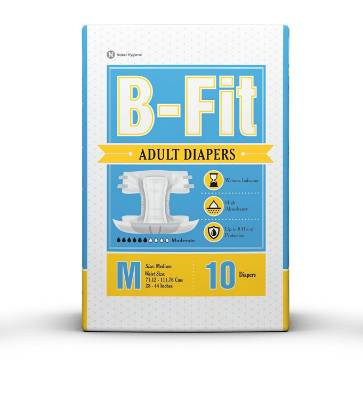 Picture of B-Fit Adult Diaper L 10